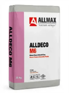 Allmax M6 - 1.2mm Tane Desenli Dekoratif Sıva